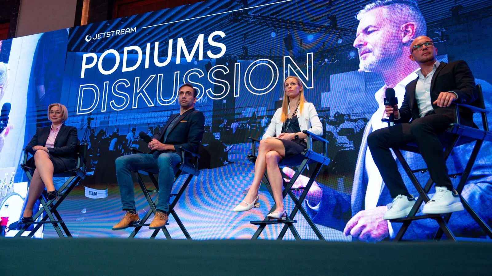Panel discussion at a Jetstream meeting