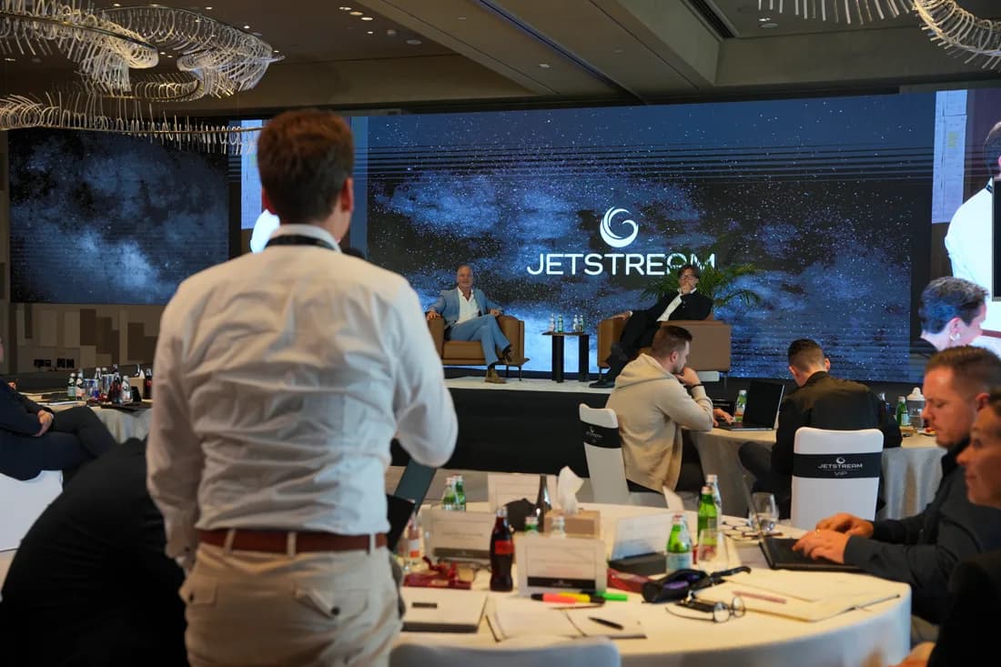 Jetstream Member bei einem Dirk-Kreuter-Event